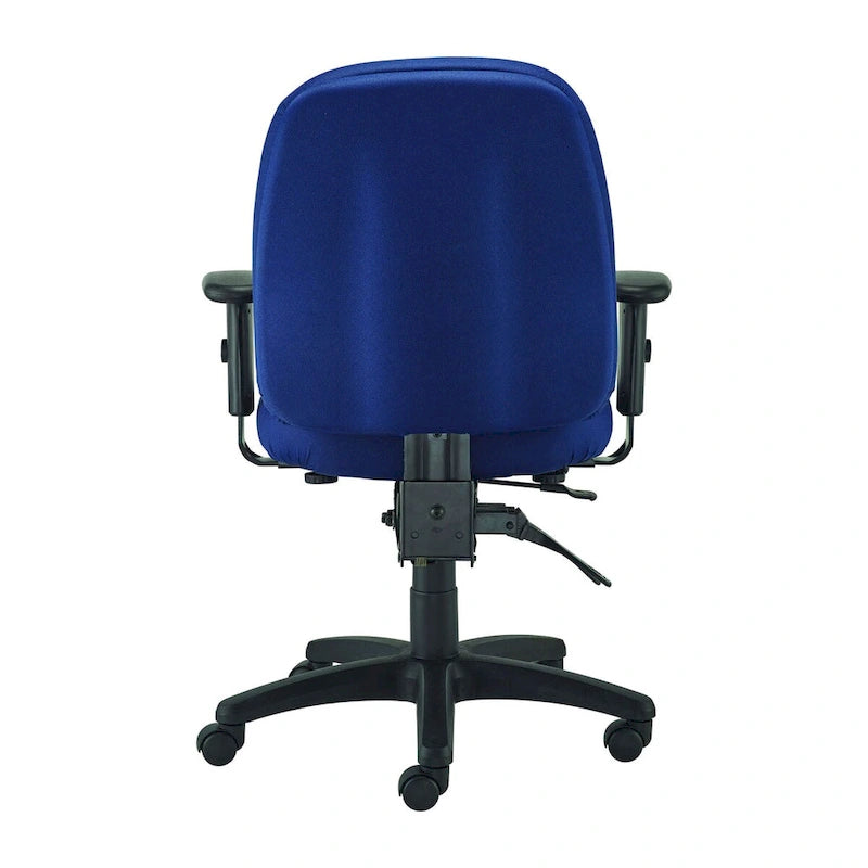 Ergonomic Multi-Function Swivel Task Chair with Adjustable Arms Charcoal